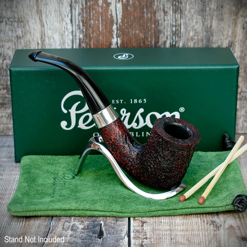 Peterson of Dublin Sherlock Holmes Briar Smoking Pipe - Red Sandblast Rathbone - Image 3