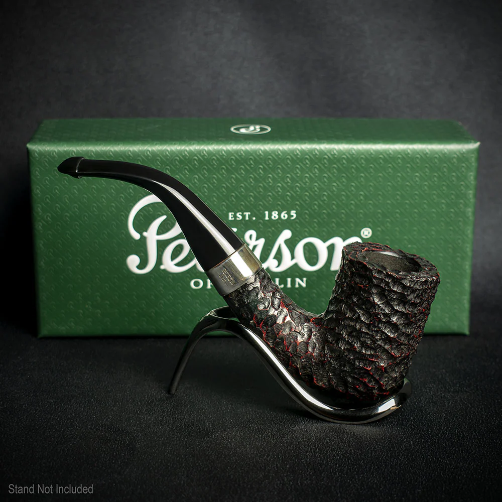 Peterson of Dublin Sherlock Holmes Rathbone Rusticated Briar Pipe - Image 3