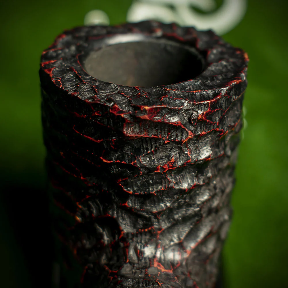 Peterson of Dublin Sherlock Holmes Rathbone Rusticated Briar Pipe - Image 7