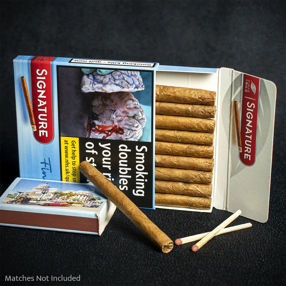 Signature Finos Small Cigars - Pack of 10 - Image 2