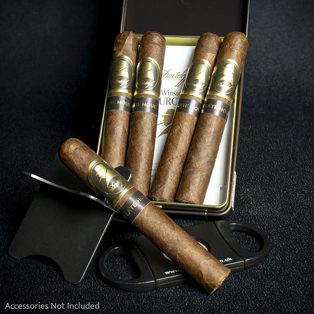 Davidoff Winston Churchill The Late Hour Petit Panatela Cigar - Single - Image 3