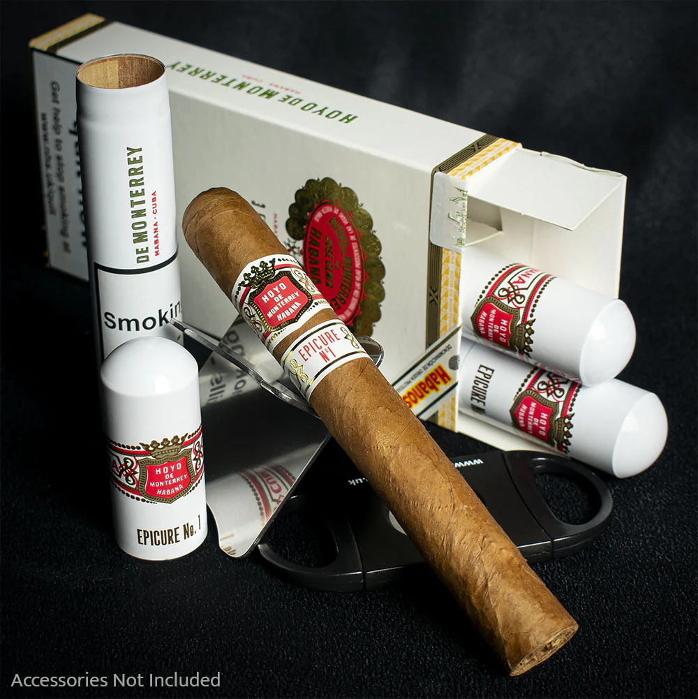 Hoyo de Monterrey Epicure No.1 Tubos Cuban Cigar - Single - Image 3