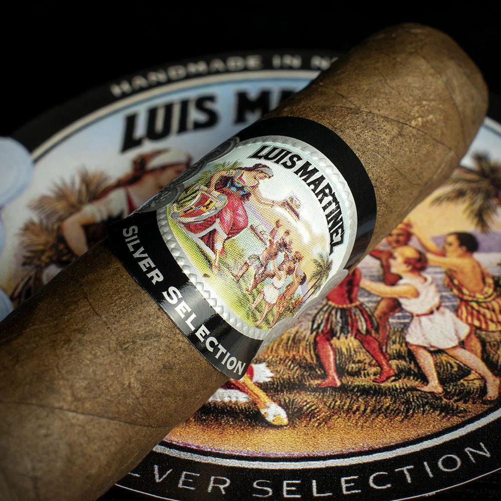 Luis Martinez Silver Selection Hamilton Robusto Cigar - Single - Image 3