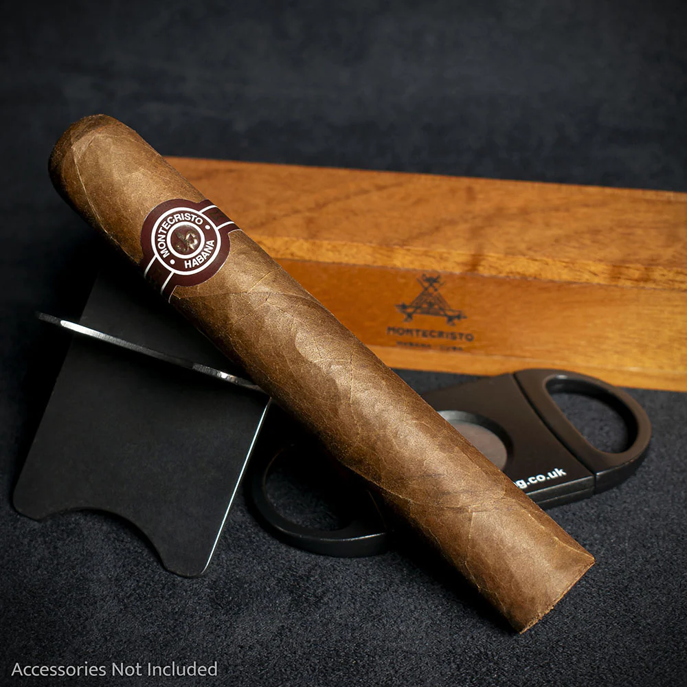 Montecristo Edmundo Cuban Cigar Wooden Gift Box - Single