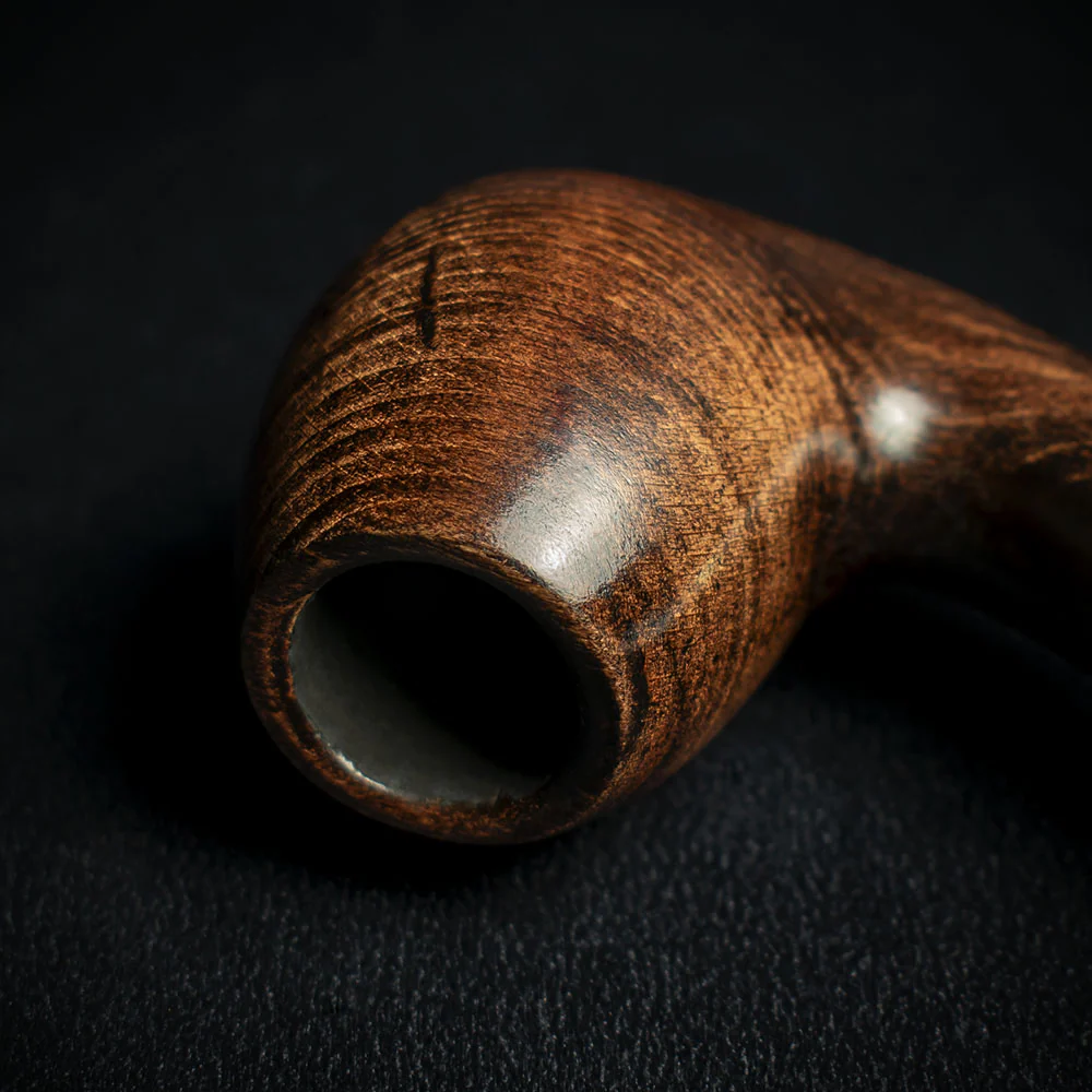 Smoke-King 9mm Brown Beechwood Budget Pipe - Bent - Image 5