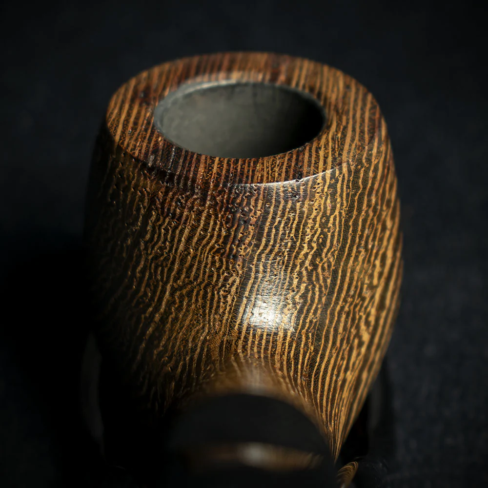 Smoke-King 9mm Brown Wenge Wood Budget Pipe - Bent - Image 7