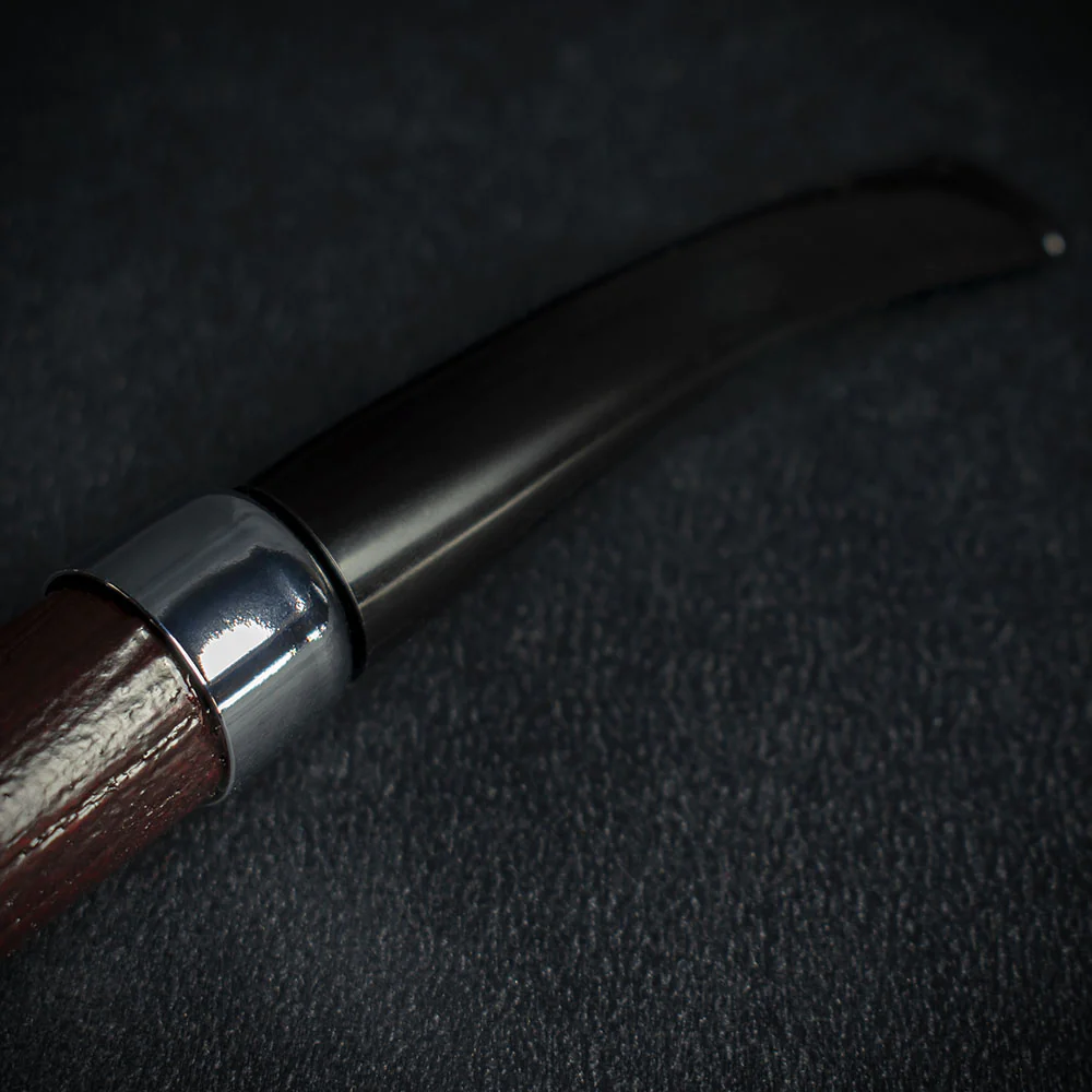 Smoke-King 9mm Rosewood Budget Pipe - Curved Rustic - Image 6