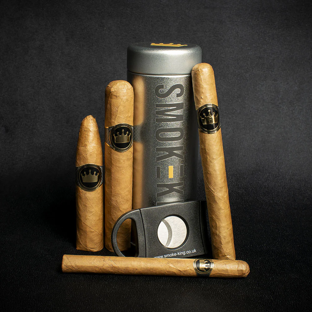 Smoke-King New World Nicaraguan 4 Cigar Gift Tin - Image 3