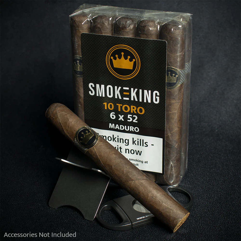 Smoke-King New World Nicaraguan Toro Maduro Cigars - Pack of 10 - Image 2