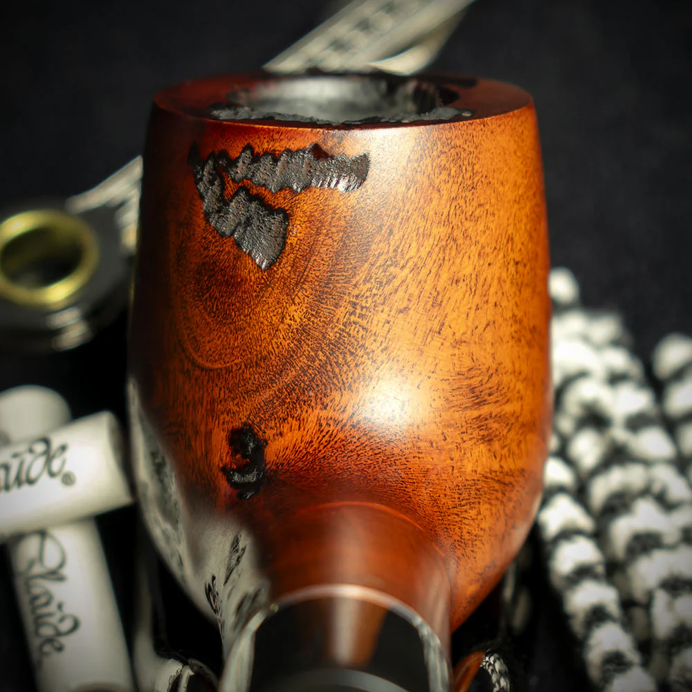 Jean Claude Pipe Smoker's Starter Kit - Straight Rustic Pipe - Image 7