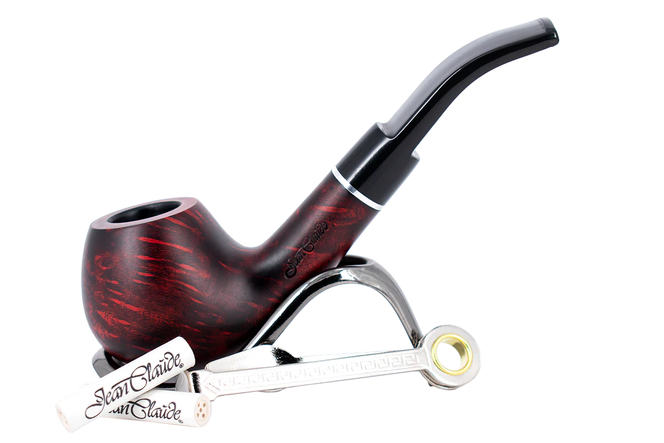 Jean Claude Pipe Smoker's Starter Kit - Bent Pipe