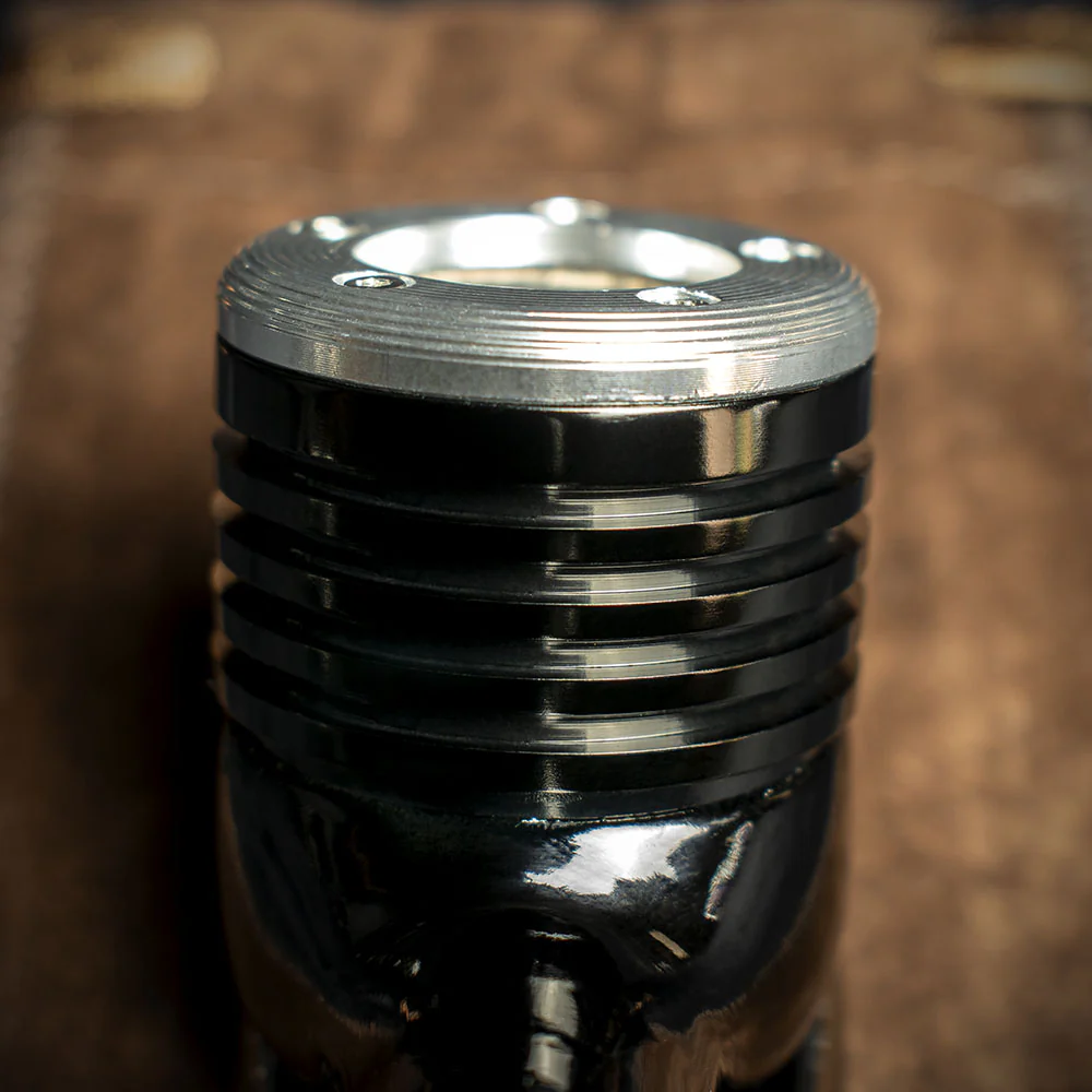 Smoke-King Rosewood 9mm Filter Metal Cap Pipe - Image 6