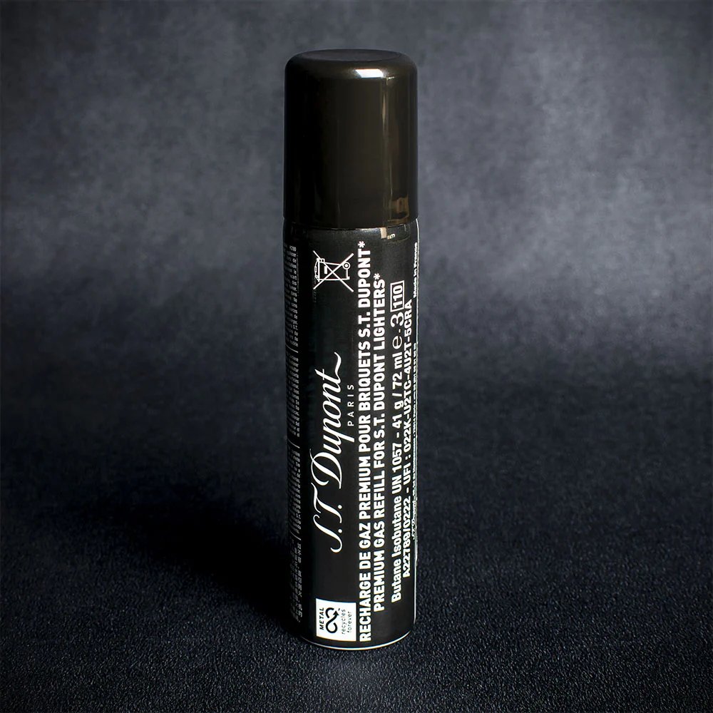 ST Dupont Butane Gas Refill Black  - 72ml