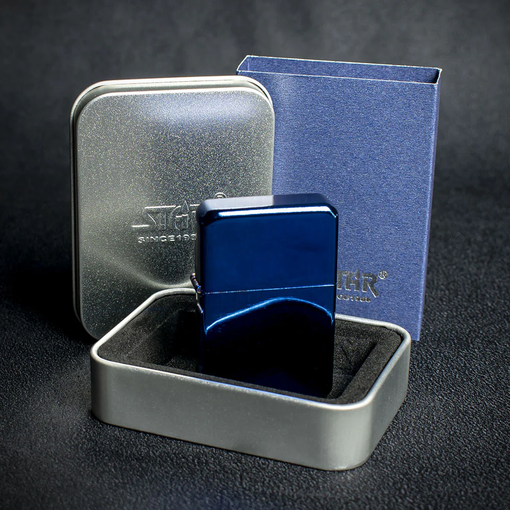 Star Petrol Lighter - Blue Ice - Image 2