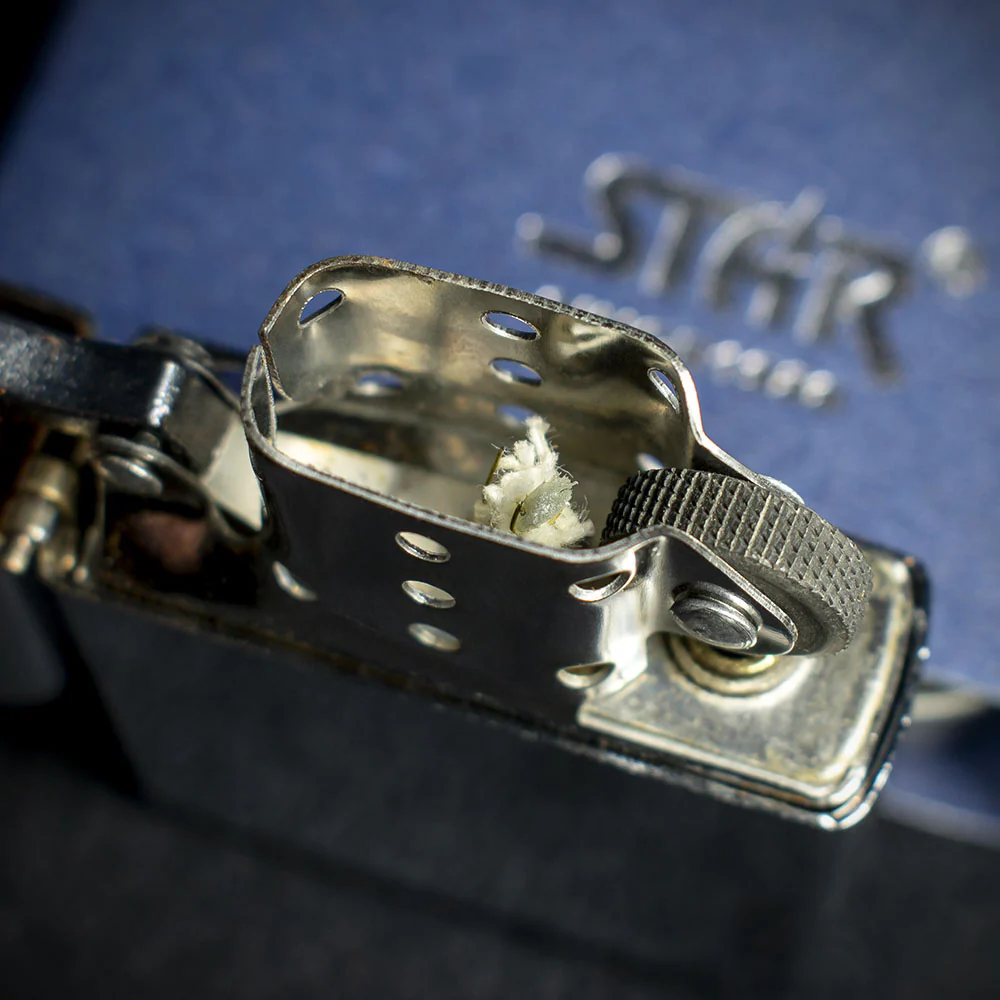 Star Petrol Lighter - High Polish Chrome - Image 5