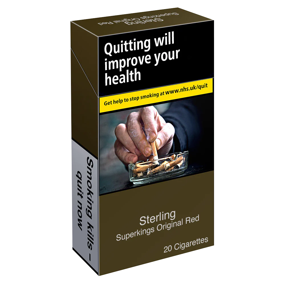 Sterling Original Red Superkings - 20 Cigarettes
