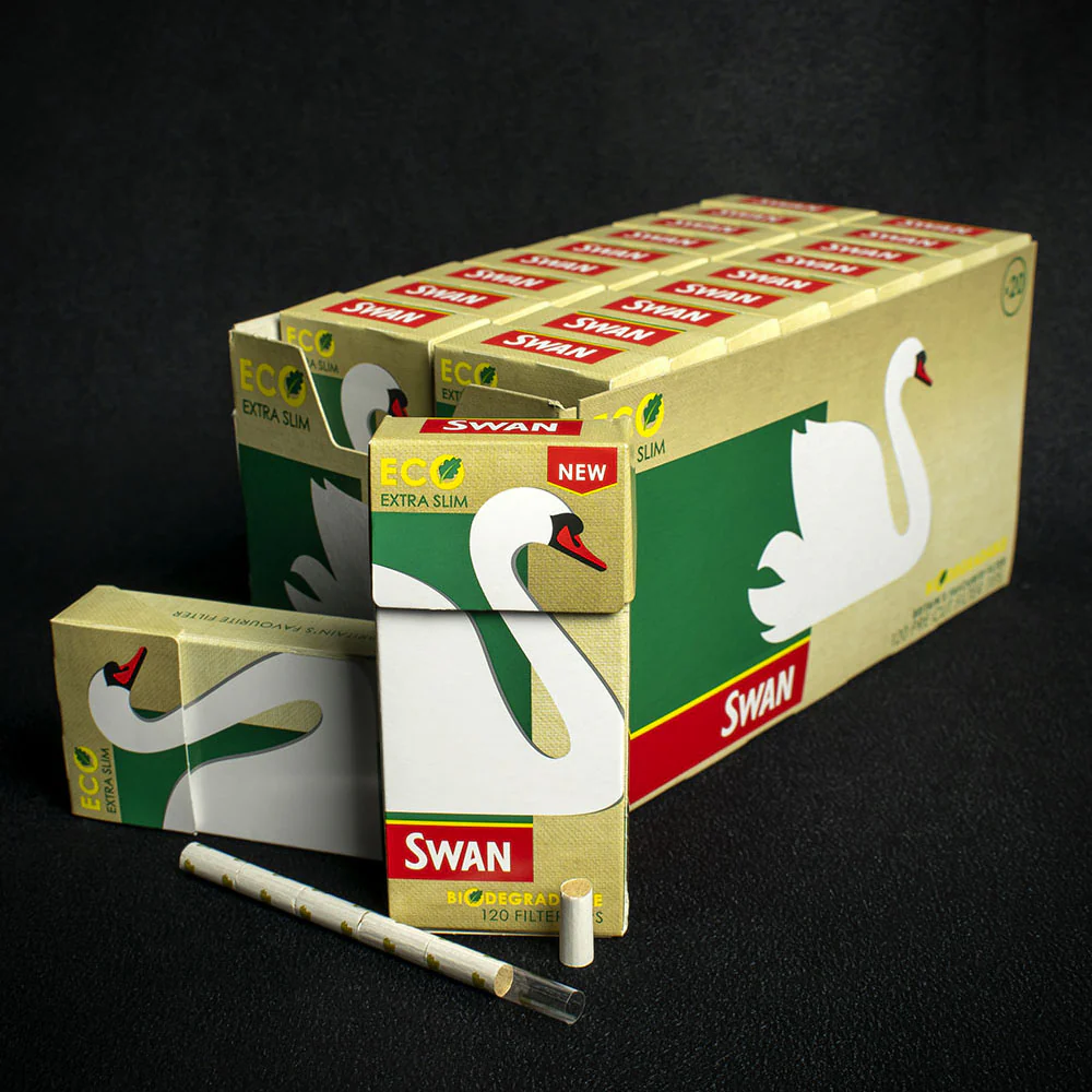 Swan Eco Extra Slim Filter Tips - 120 Pack - Image 3