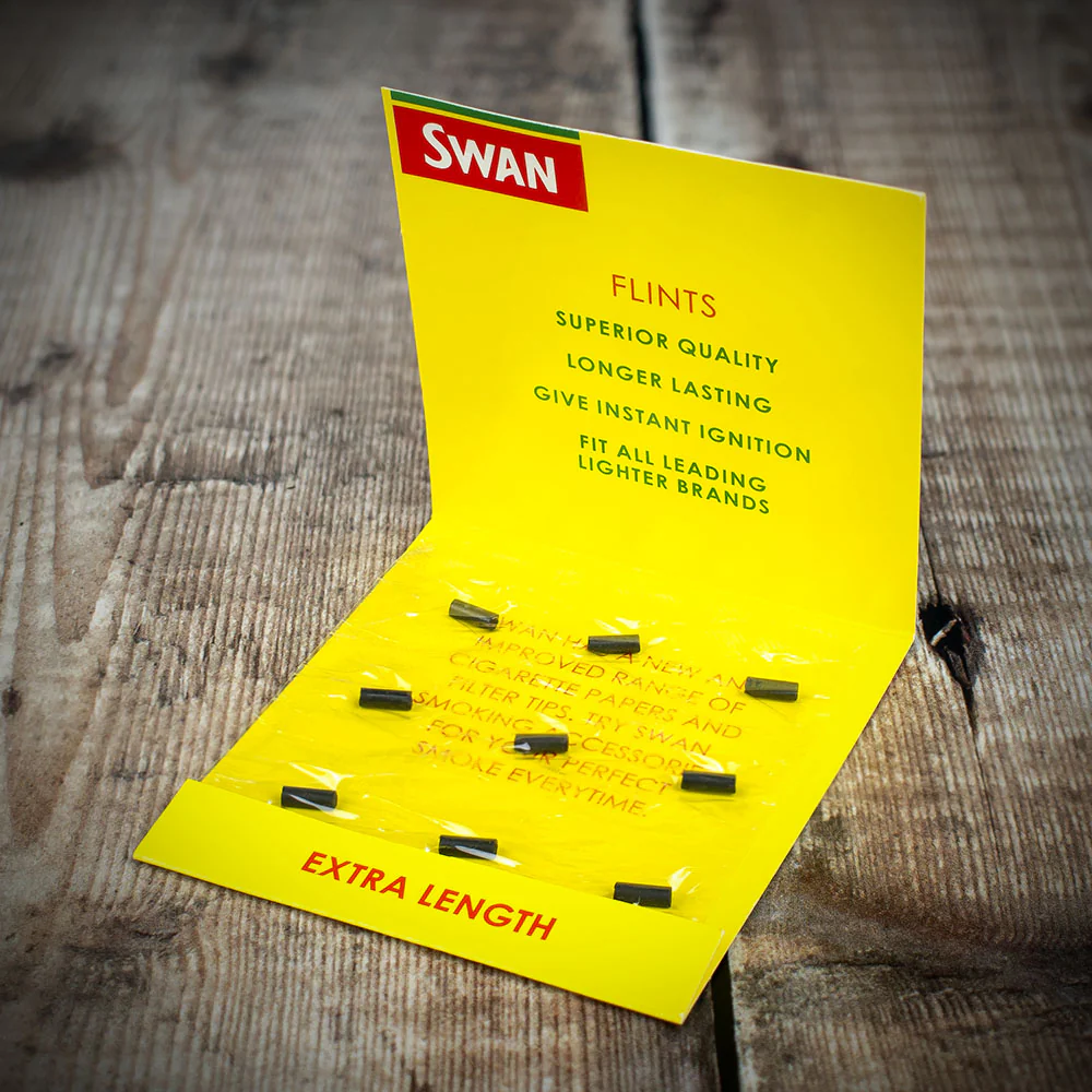 Swan Lighter Flints - Extra Length 9 Pack - Image 2