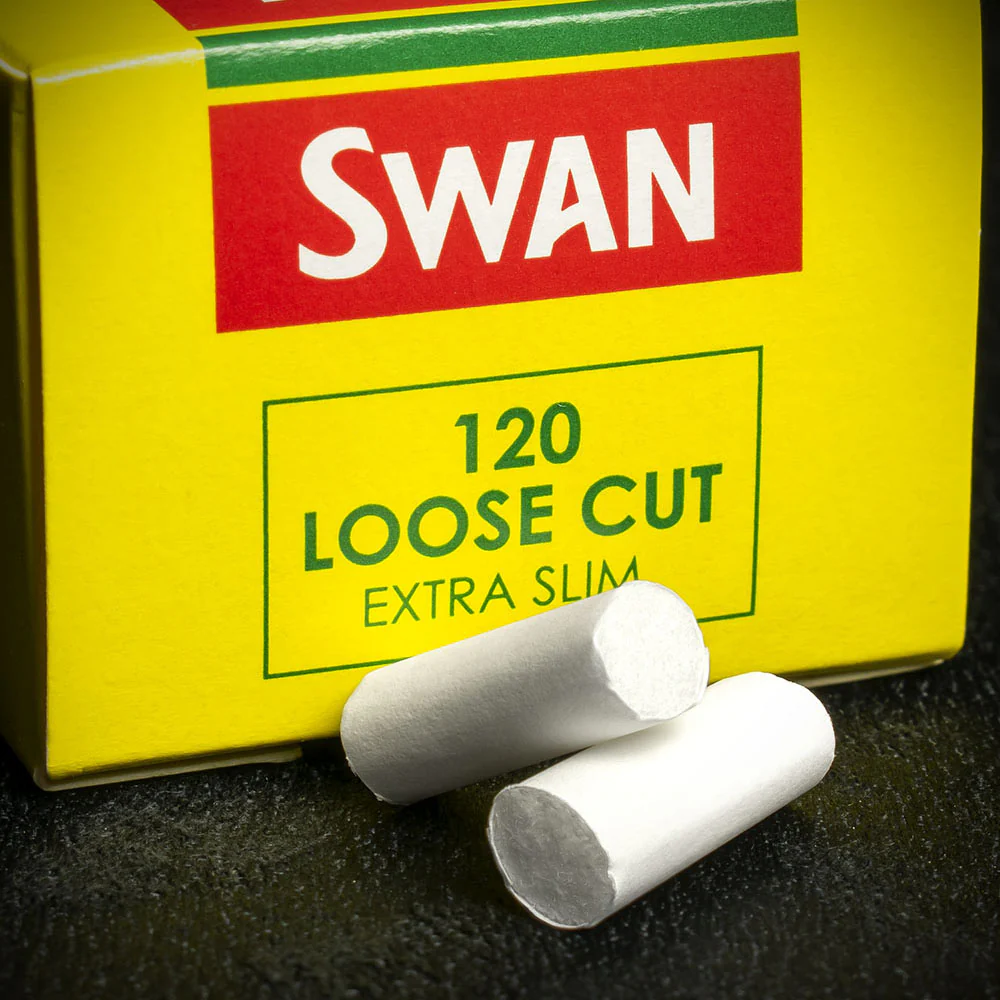 Swan Extra Slim Just Paper Plastic Free Filter Tips - Image 3