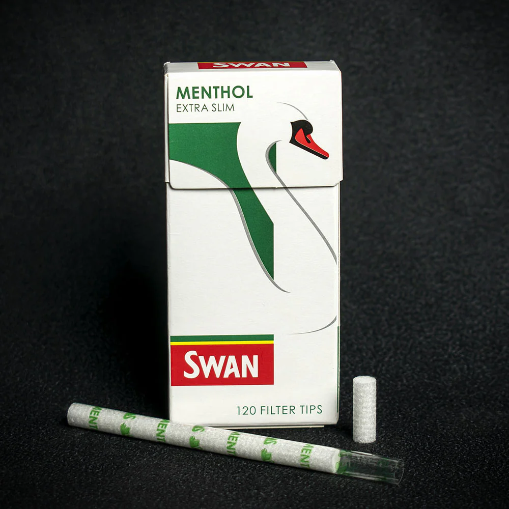 Swan Menthol Extra Slim Filter Tips - 120