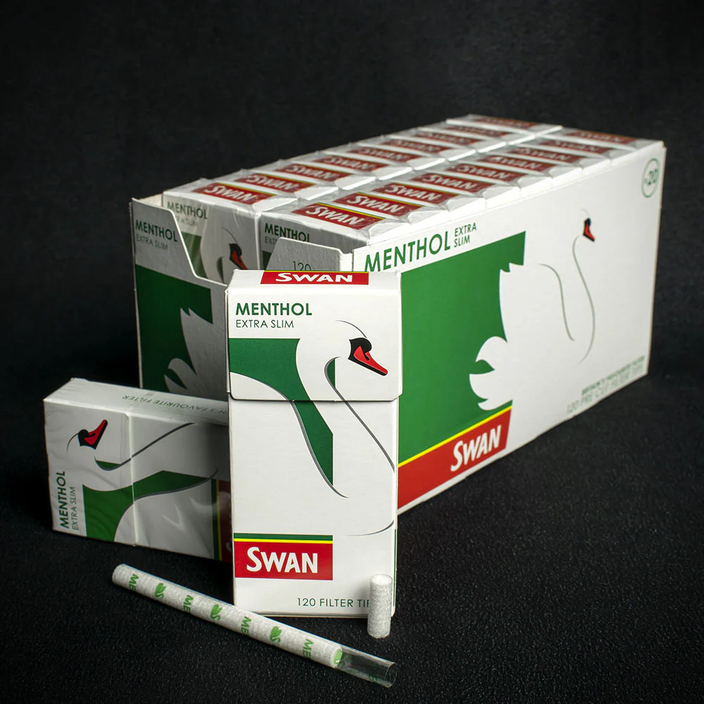 Swan Menthol Extra Slim Filter Tips - 120 - Image 3