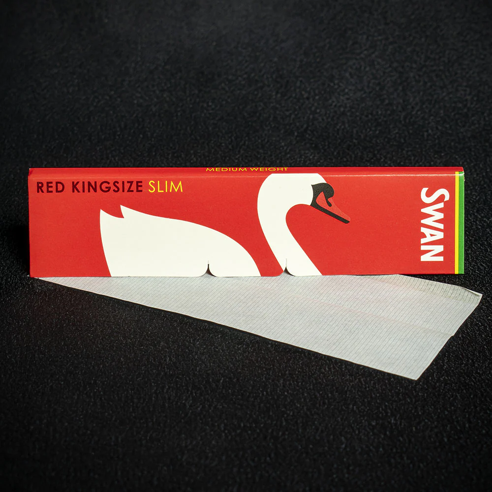 Swan Rolling Papers King Size Red - 2 Packs - Image 2