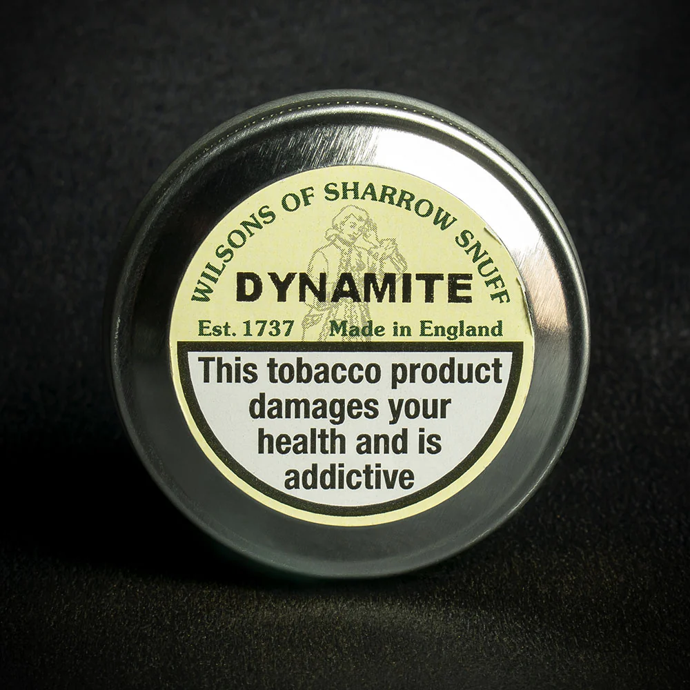 Wilsons of Sharrow Dynamite (Menthol) Snuff - 10g Tin (Medium) - Image 2