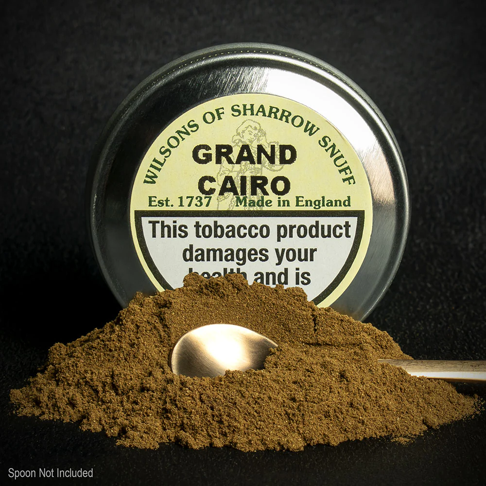 Wilsons of Sharrow Grand Cairo (Menthol) Snuff - 10g Tin (Medium)