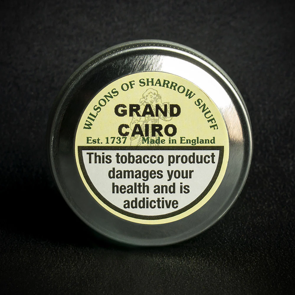 Wilsons of Sharrow Grand Cairo (Menthol) Snuff - 10g Tin (Medium) - Image 2