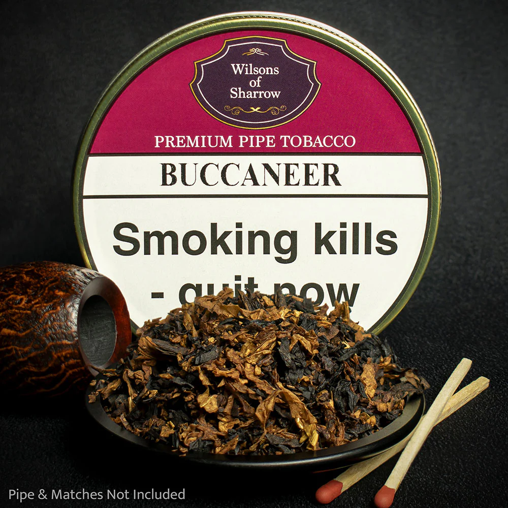 Wilsons of Sharrow Buccaneer Aromatic Pipe Tobacco - 50g Tin