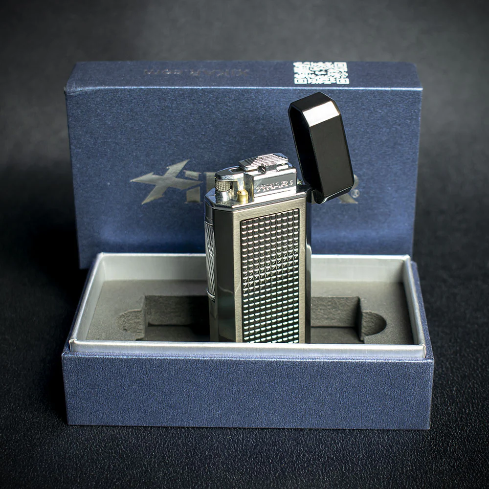 XiKar Ardore Double Soft Flame Cigar Lighter - Gunmetal - Image 2