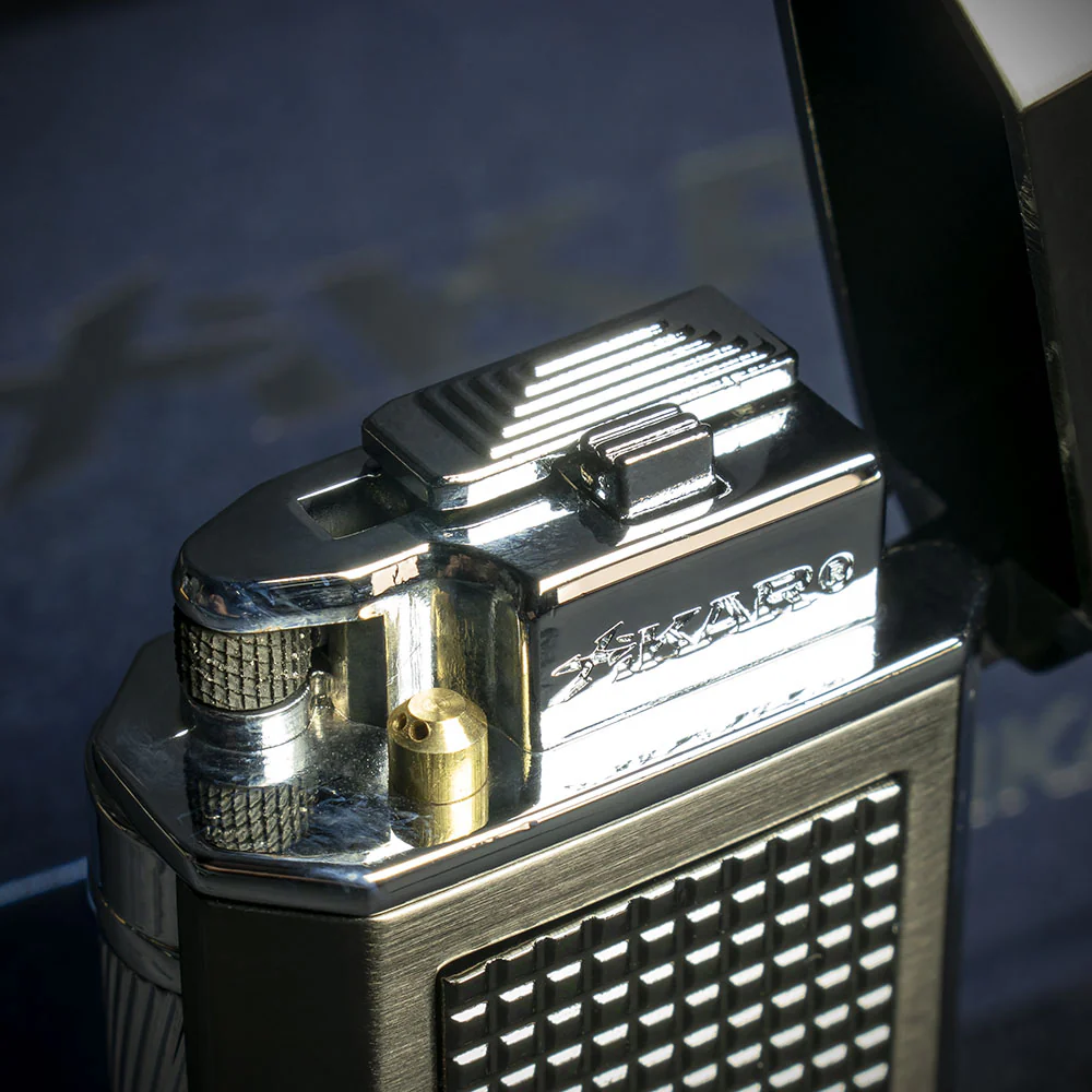 XiKar Ardore Double Soft Flame Cigar Lighter - Gunmetal - Image 5
