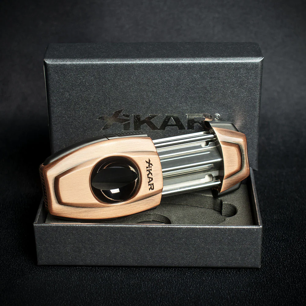 Xikar Flip Dual Cigar Cutter - Bronze - Image 2