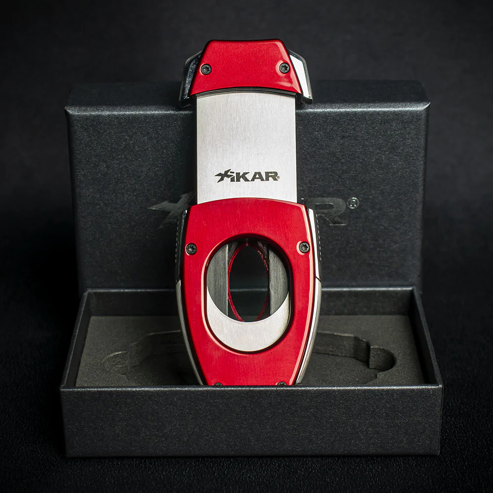 Xikar Flip Dual Cigar Cutter - Red - Image 3
