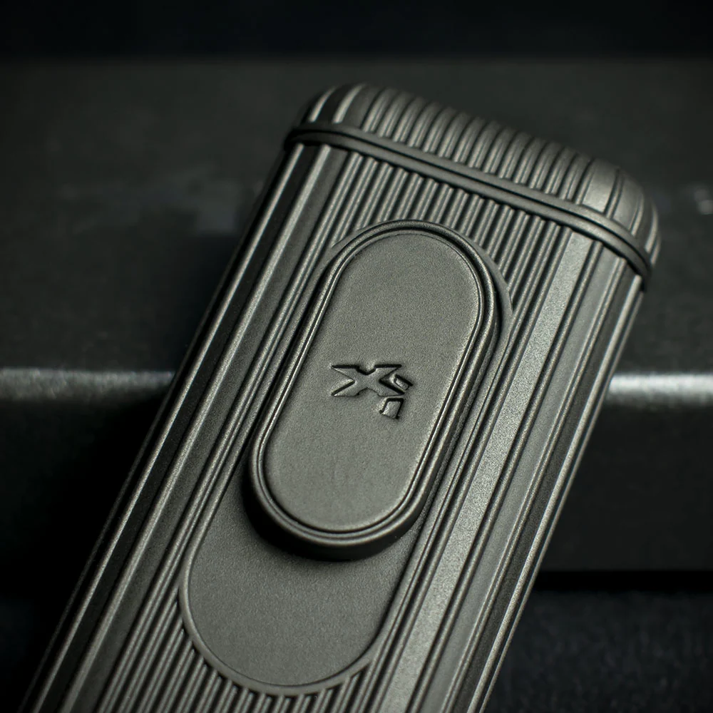XiKar Hedron Hybrid Flame Cigar Lighter - Matte Black - Image 5