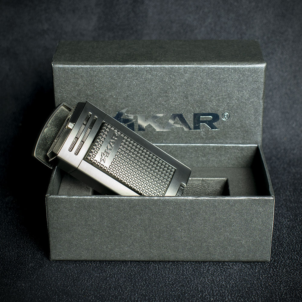 Xikar Ion Double Jet Flame Cigar Lighter - Gunmetal (607GM) - Image 2