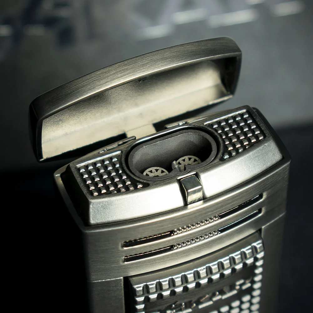 Xikar Ion Double Jet Flame Cigar Lighter - Gunmetal (607GM) - Image 3