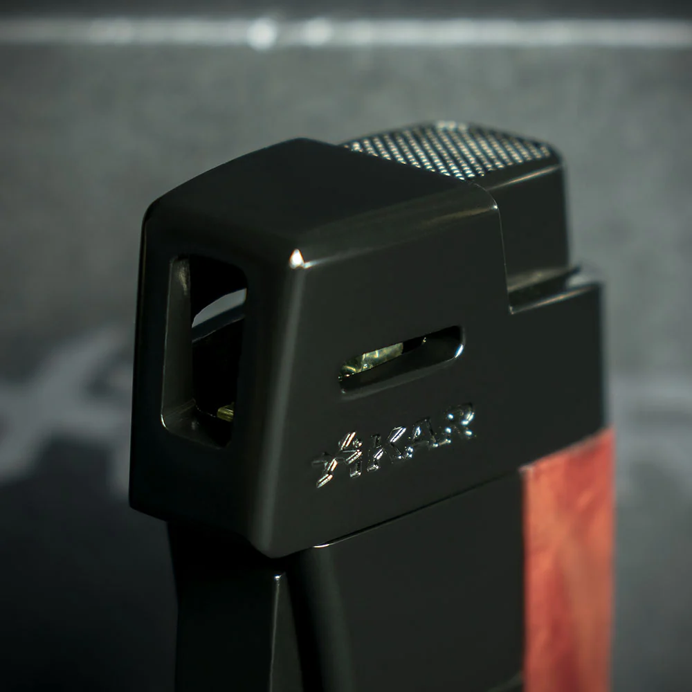 Xikar Resource II Pipe Lighter - Black & Burlwood - Image 3