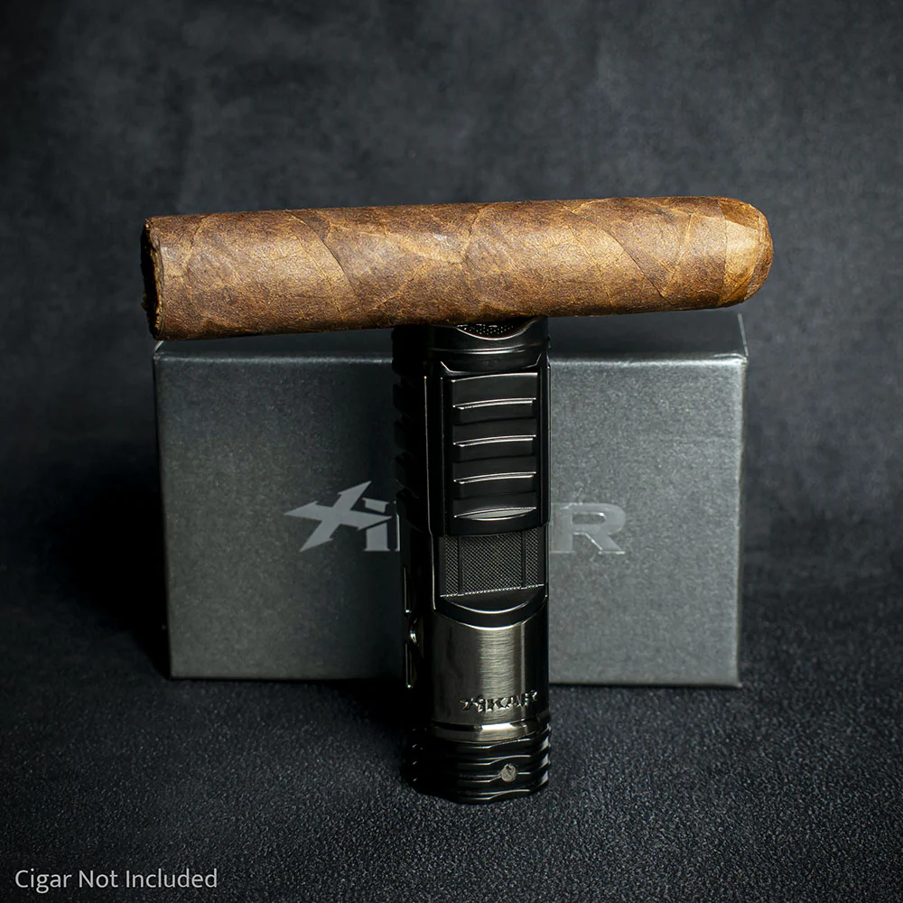 Xikar Tactical 1 Single Jet Flame Cigar Lighter -Gunmetal/ Black 551 GMBK - Image 4
