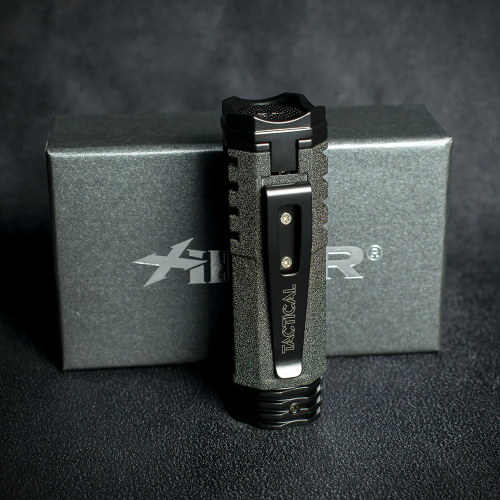 Xikar Tactical Single Jet Flame Cigar Lighter - Black (551 BLK) - Image 2