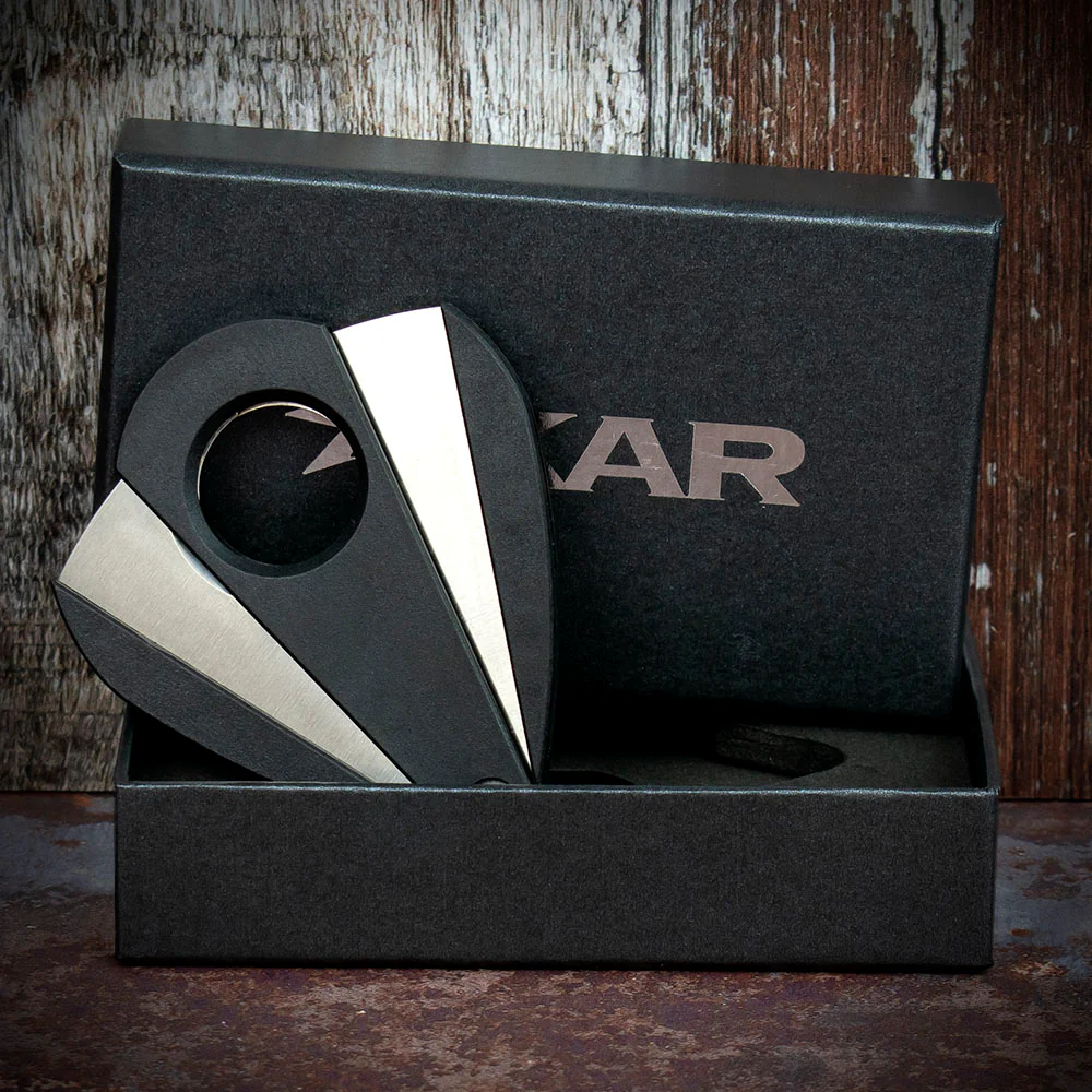 Xikar Xi-2 Black Fibreglass 200BK Double Blade Guillotine Cigar Cutter - Image 3