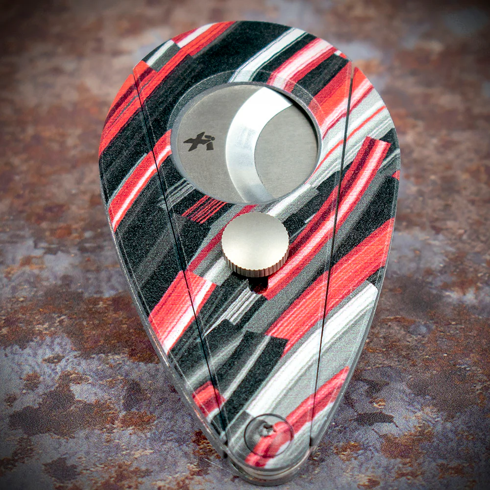 Xikar Xi-2 Nightlife Red 201NLR Double Blade Guillotine Cigar Cutter - Image 4