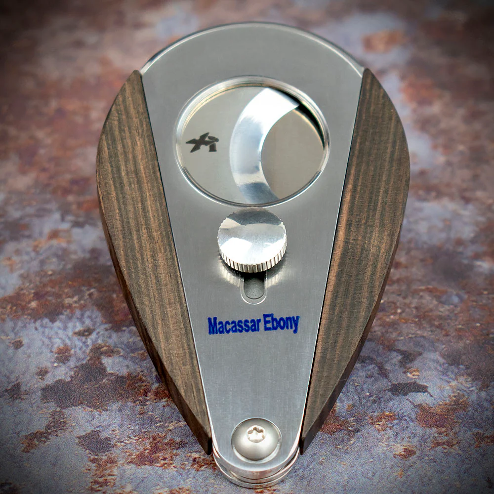 Xikar Xi-3 Macassar Ebony 300ME Double Blade Guillotine Cigar Cutter - Image 4