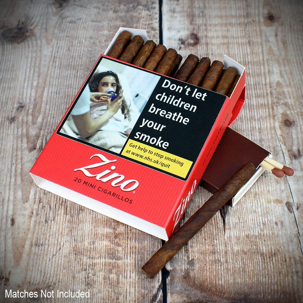Zino Red Mini Cigarillos – Pack of 20 - Image 2