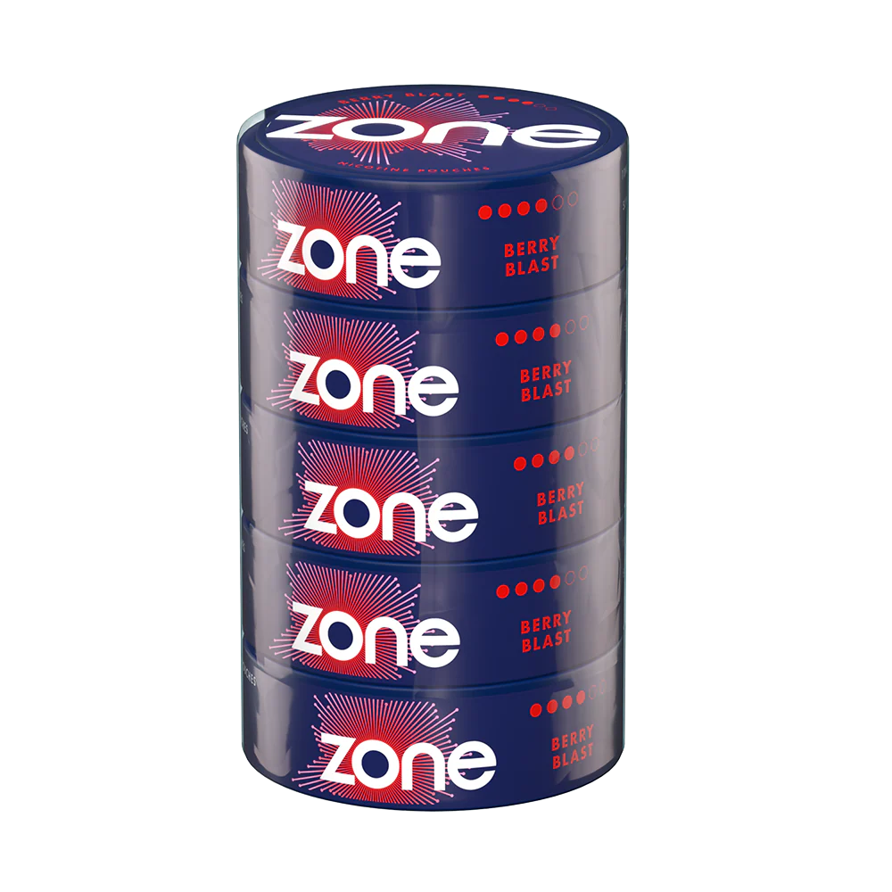 Zone Berry Blast Nicotine Pouches 11mg - Pack of 20 - Image 2