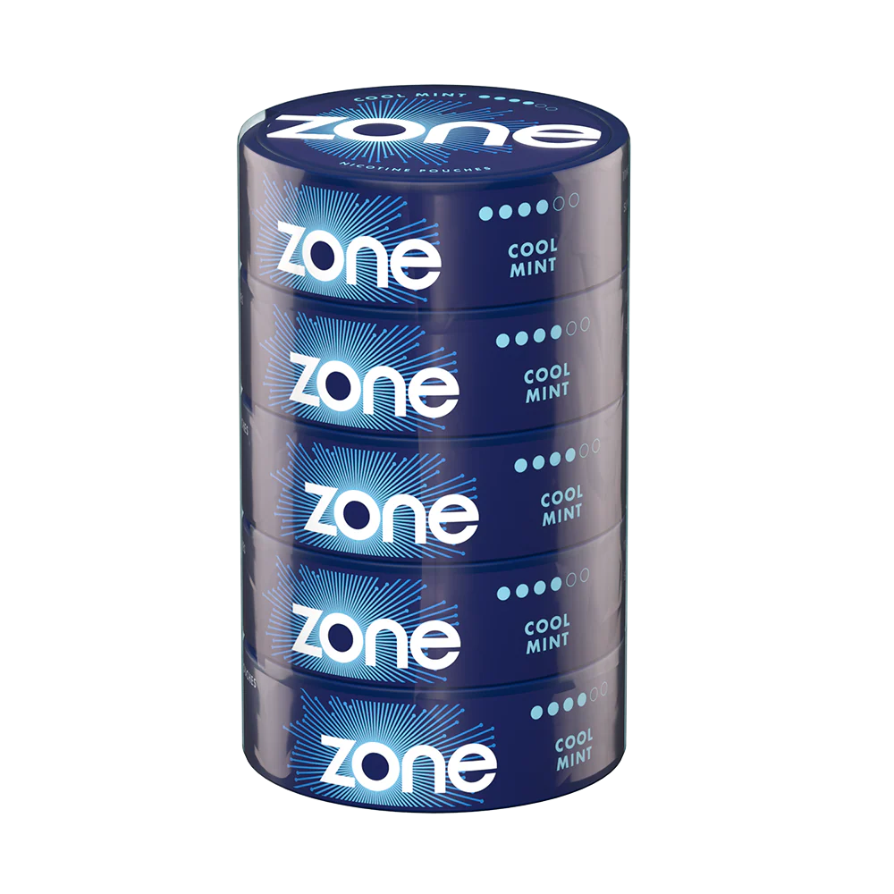 Zone Cool Mint Nicotine Pouches 11mg - Pack of 20 - Image 2