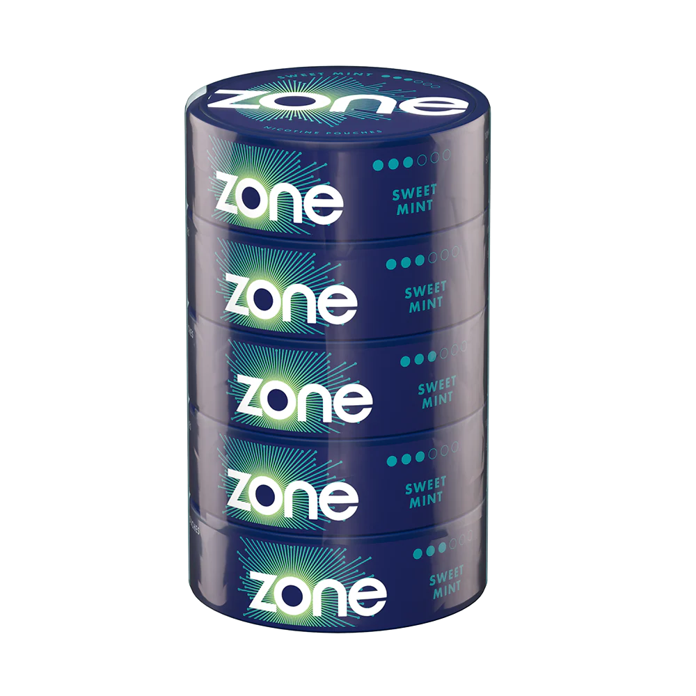 Zone Sweet Mint Nicotine Pouches 10mg - Pack of 20 - Image 2